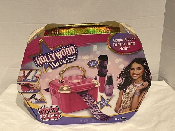 Cool Maker, Hollywood Hair Extension Maker with 12 Customizable Extensions and 8 - Picture 1 of 2
